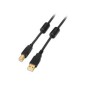 Cable AISENS USB-A/M a USB-B/M 5m Negro (A101-0011)