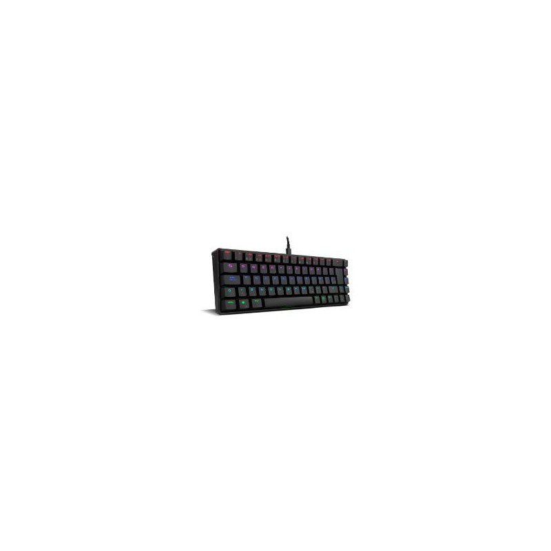 Teclado OZONE Tactical LED RGB BT Negro (OZTACTICALSP)