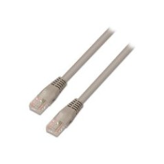 Cable AISENS RJ45 Cat.6 UTP AWG24 0.5m Gris (A135-0265)