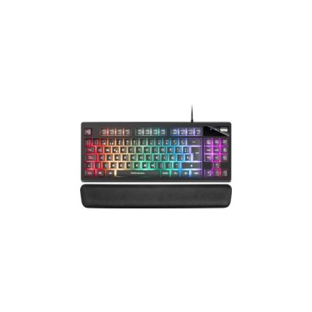Teclado Mars Gaming TKL LED RGB USB Negro (MKAXES)
