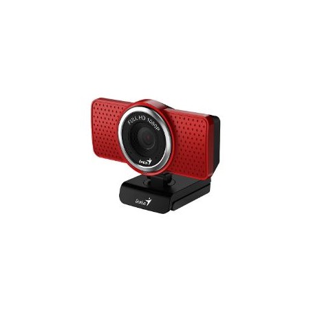 WebCam Genius ECam 8000 FHD Micrófono Roja(32200001401)