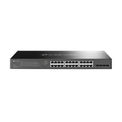 Switch TP-Link 24xRJ45 4xSFP PoE+ 1U Negro (TL-SG2428P)