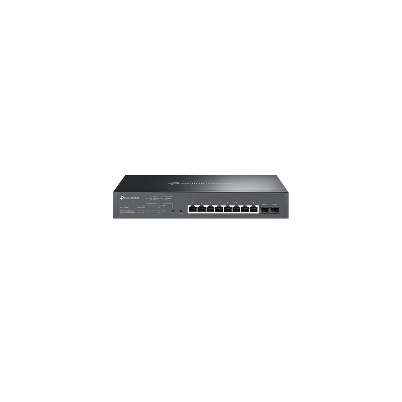 Switch TP-Link 8xRJ45 2xSFP PoE+ 1U Negro (TL-SG2210MP) Switch TP-Link 8xRJ45 2xSFP PoE+ 1U Negro (TL-SG2210MP)