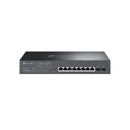 Switch TP-Link 8xRJ45 2xSFP PoE+ 1U Negro (TL-SG2210MP)