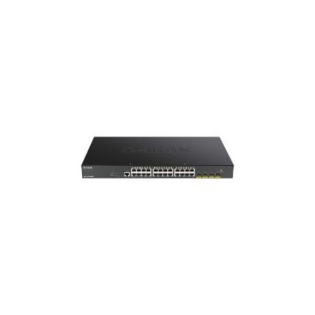 Switch D-Link 24xRJ45 GbE 4xSFP+ PoE (DGS-1250-28XMP/E)