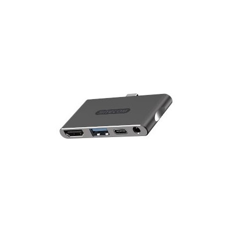 Adaptador Sitecom USB-C a USB-A/PD/HDMI/Audio (CN-392)