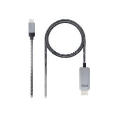 Nanocable USB-C/M a HDMI/M 3m Negro (10.15.5103)