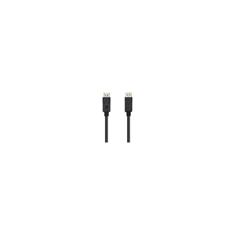 Cable AISENS DP/M a DP/M 10m Negro (A124-0388)