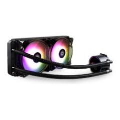 Ref. Líq. CPU Abysm Artic 2x120mm ARGB Negra (833202)