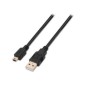 Cable AISENS USB-A/M a MiniUSB-B/M 3m Negro (A101-0026) Cable AISENS USB-A/M a MiniUSB-B/M 3m Negro (A101-0026)