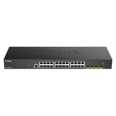Switch D-Link 24xRJ45 GbE 4xSPF Rack (DGS-1250-28X)