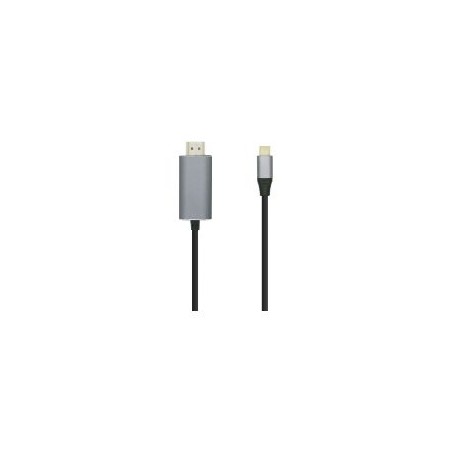 Cable AISENS USB-C/M a HDMI/M 1.8m Negro (A109-0393)