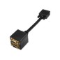 Cable AISENS VGA/M a 2xVGA/H 0.2m Negro (A113-0080)