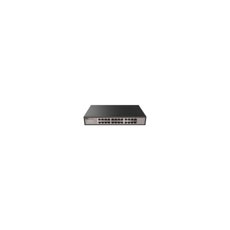 Switch NETIS 24xRJ45 GbE Rack Negro (ST3124GS) Switch NETIS 24xRJ45 GbE Rack Negro (ST3124GS)