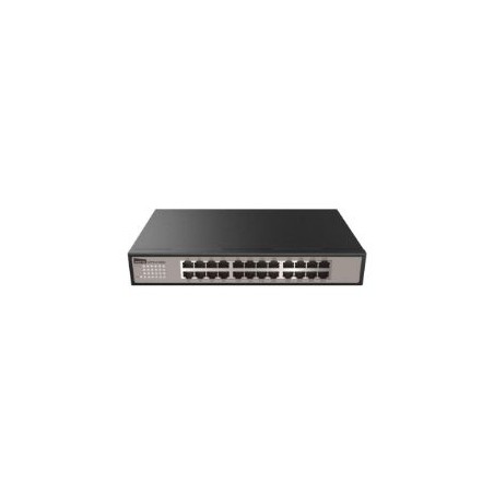Switch NETIS 24xRJ45 GbE Rack Negro (ST3124GS)