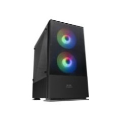 Caja Compacta Mars Gaming FRGB S/F mATX Negra (MCZ)