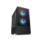 Caja Compacta Mars Gaming FRGB S/F mATX Negra (MCZ) Caja Compacta Mars Gaming FRGB S/F mATX Negra (MCZ)