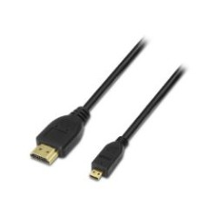 Cable AISENS HDMI A/ a HDMI D/M 0.8m Negro (A119-0116)