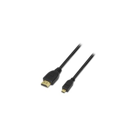 Cable AISENS HDMI A/ a HDMI D/M 0.8m Negro (A119-0116)