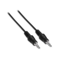 Cable AISENS Jack 3.5/M-Jack 3.5/M Negro 10m(A128-0144)