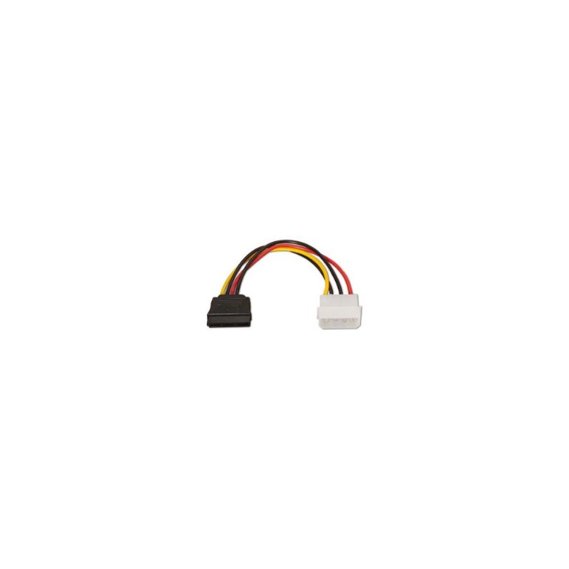 Cable AISENS Molex/M a SATA/H 16cm (A131-0158) Cable AISENS Molex/M a SATA/H 16cm (A131-0158)
