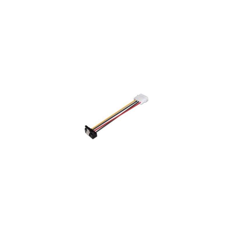 Cable AISENS Molex/M a SATA/M 16cm (A131-0163) Cable AISENS Molex/M a SATA/M 16cm (A131-0163)