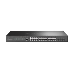 Switch TP-Link 24xRJ45 GbE 4SFP PoE+ Rack (TL-SG3428MP)