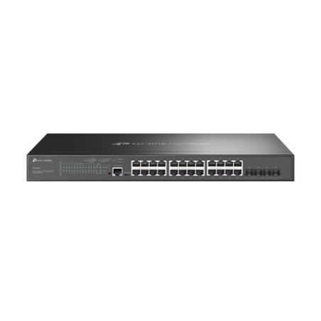 Switch TP-Link 24xRJ45 GbE 4SFP PoE+ Rack (TL-SG3428MP)