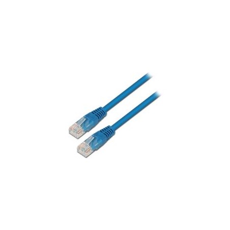 Latiguillo AISENS RJ45 Cat.6 UTP 1m Azul (A135-0242)