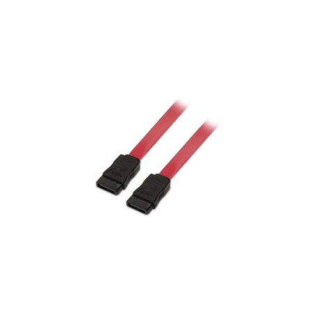 Cable AISENS SATA3 (7-pin) 0.5m Negro/Rojo (A130-0153)