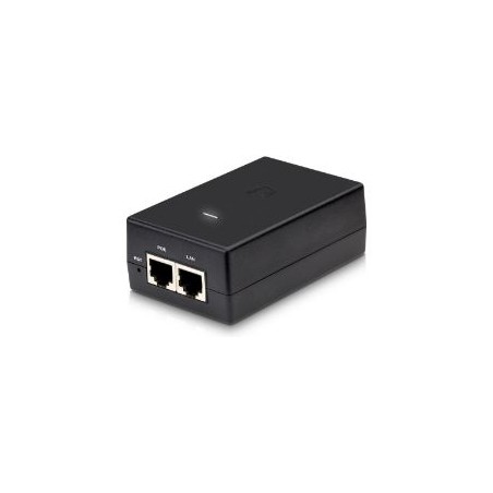 Inyector PoE Ubiquiti 24VDC Negro (POE-24-24W-G)