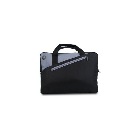 Maletin NGS Monray 14" Nylon Negro/Gris (GINGERBLACK14)