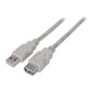 Cable AISENS USB-A/M a USB-A/H 3m Beige (A101-0014)