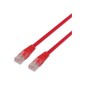 Latiguillo AISENS RJ45 Cat.6 UTP 0.5m Rojo (A135-0237)