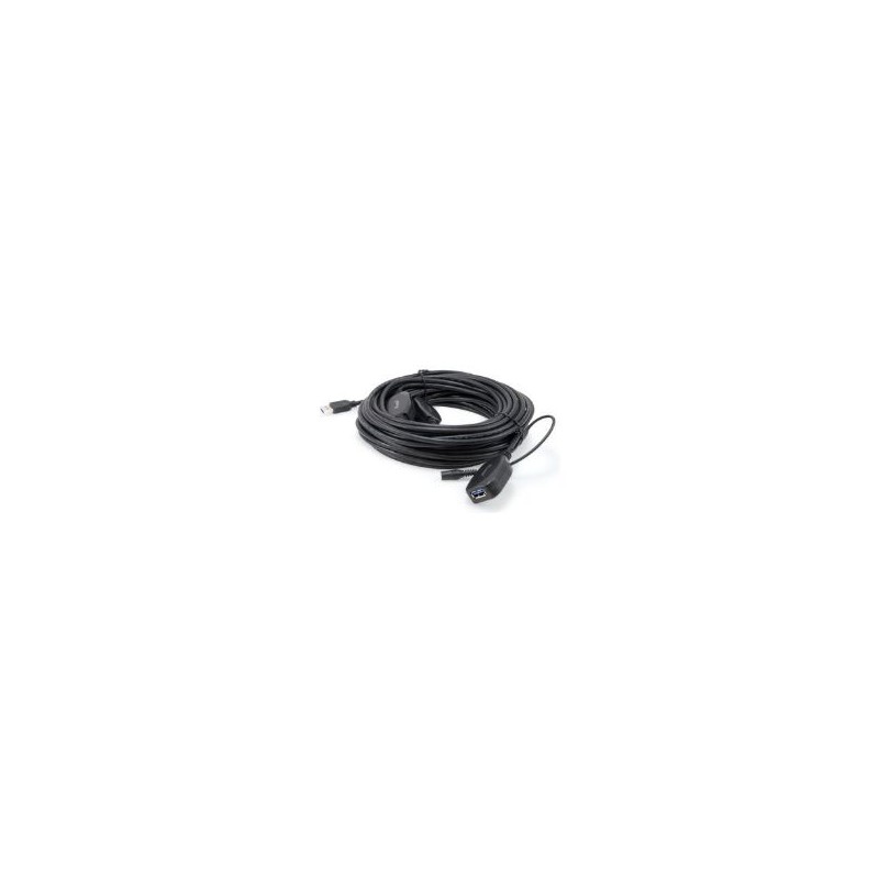 Cable EQUIP USB-A/M a USB-A/H 15m Negro (EQ133348)