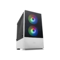 Caja Mars Gaming FRGB mATX Mini-ITX Blanca (MCZW)