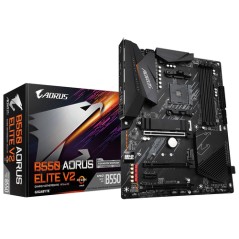 GIGABYTE B550 AORUS ELITE V2: (AM4) 4DDR4 USB RJ45 ATX