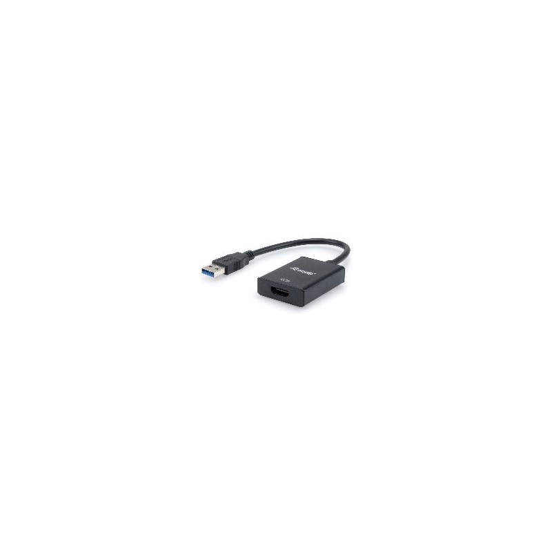 Cable EQUIP USB-A/M a HDMI/H 0.25m Negro (EQ133385)