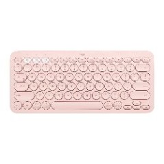 Teclado LOGITECH K380 Mini BT 3.0 Rosa (920-009587)