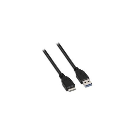 Cable AISENS USB-A/M a mUSB-B/M 1m Negro (A105-0043)