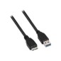 Cable AISENS USB-A/M a mUSB-B/M 1m Negro (A105-0043)