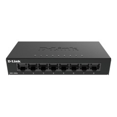 Switch D-Link 8xRJ45 GbE Negro (DGS-108GL)