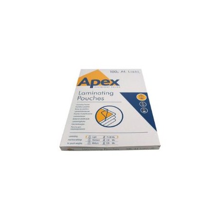 Fundas para Plastificar Fellowes 75 Micras A4 (6003201)