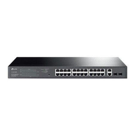 Switch TP-Link 26xRJ45 2xSFP PoE+ Rack 1U (TL-SG1428PE)