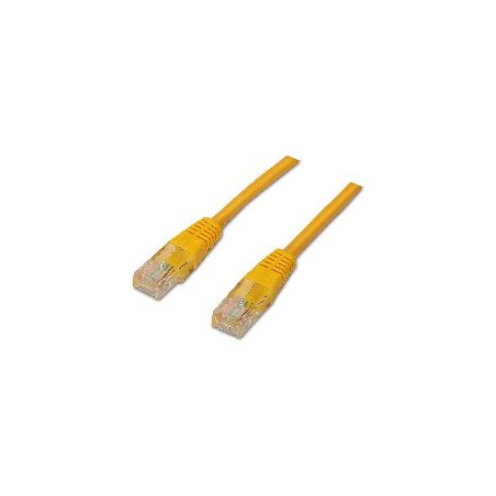Latiguillo AISENS RJ45 Cat6 UTP 2m Amarillo (A135-0255)