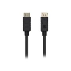 Cable AISENS DP/M a DP/M 0.8m Negro (A149-0389)
