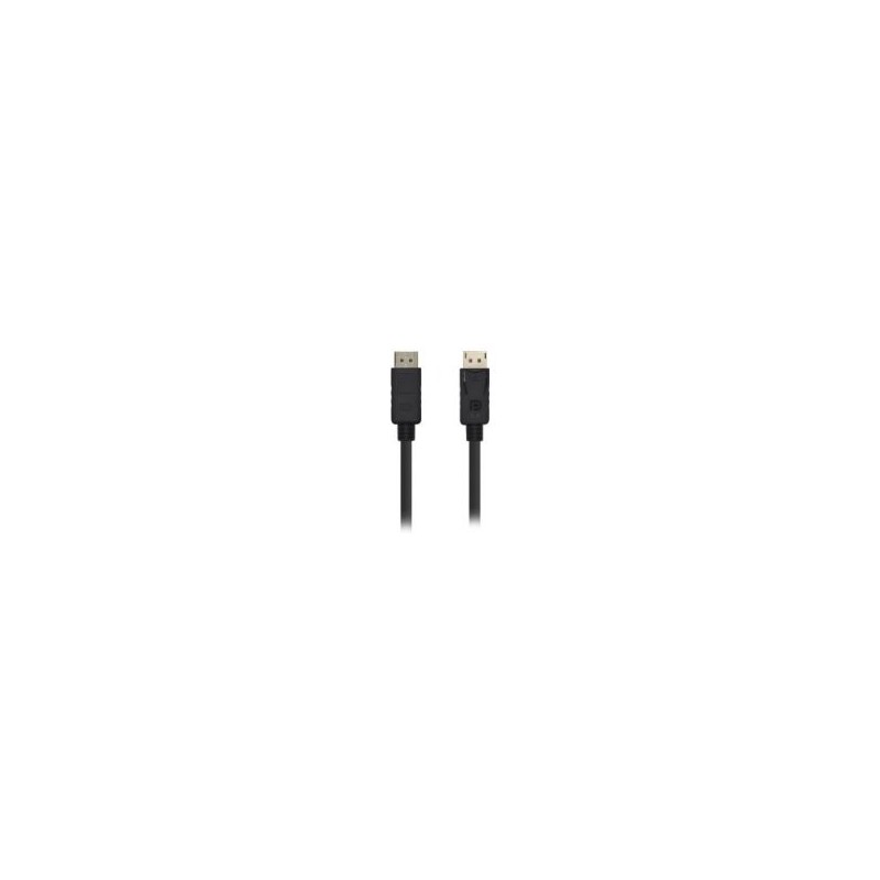 Cable AISENS DP/M a DP/M 0.8m Negro (A149-0389)