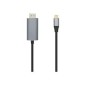 Cable AISENS USB-C/M a HDMI/M 0.8m Negro (A109-0392) Cable AISENS USB-C/M a HDMI/M 0.8m Negro (A109-0392)