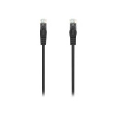 Latiguillo AISENS RJ45 Cat6a UTP 25cm Negro (A145-0584)