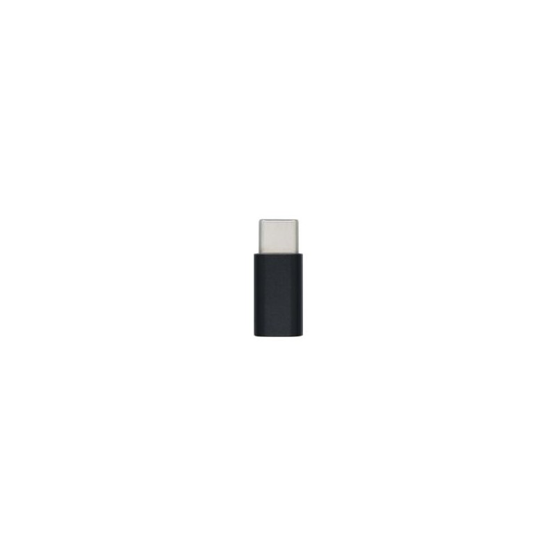 Adaptador AISENS USB-C/M a mUSB-B/H Negro (A108-0414)